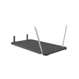 SHELF KT MTL/RSN BLK 45"