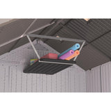 Suncast 1.5 in. H X 45 in. W X 24 in. D Metal Resin Shelf Kit