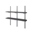 SHELF KIT RESIN BLK 10"