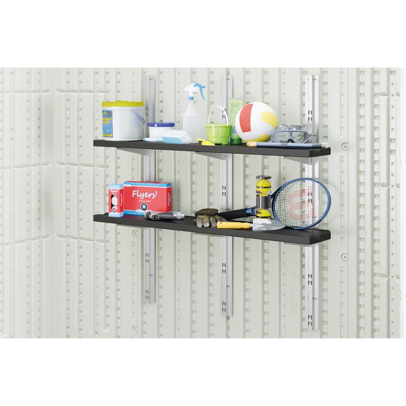 Suncast 1.25 in. H X 49.65 in. W X 10 in. D Resin Shelf Kit