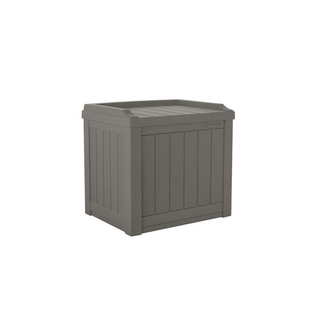 DCK BOX W/SEAT GRY 22GAL