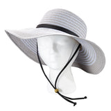 WIDE BRIM HAT WOMN TAN M