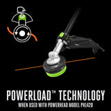 EGO Power+ Multi-Head System Carbon Fiber STA1600 16 in. 56 V Battery Trimmer Attachment Tool Only