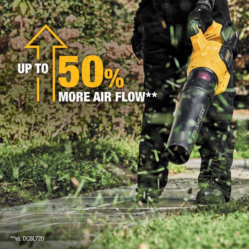 DeWalt 60V MAX DCKO266X1 17 in. 60 V Battery Blower/Trimmer Kit (Battery & Charger)