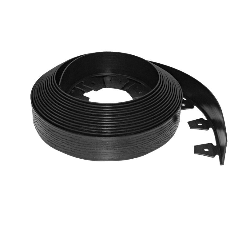 COILED EDGING BLACK 20'