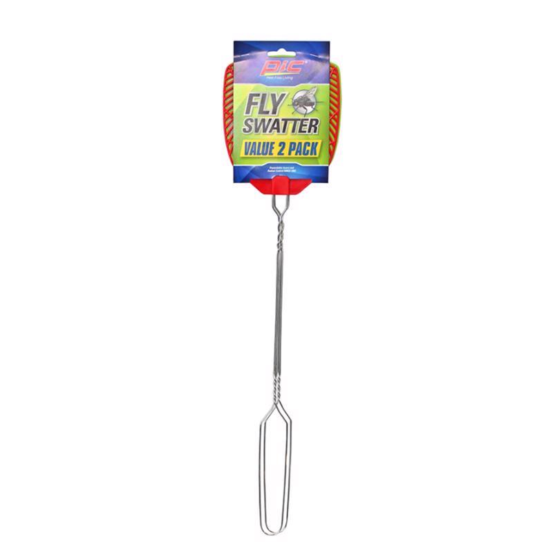 FLY SWATTER PLASTIC 2PK