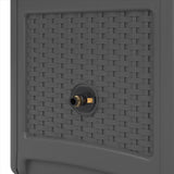 Suncast Smart Trak 225 ft. Gray Free Standing Hideaway Hose Reel