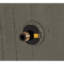 Suncast Slide Trak 175 ft. Brown Retractable Free Standing Hideaway Hose Reel