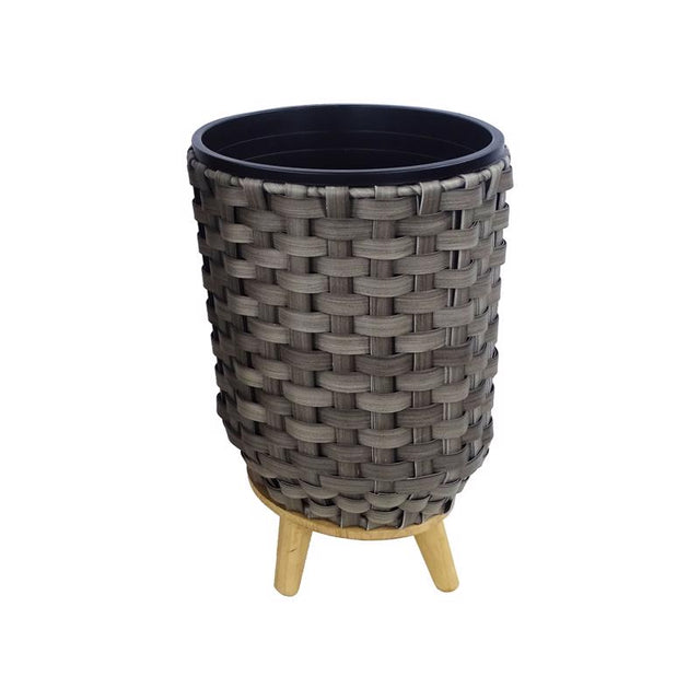 PLANT BASKET GRY SML 13"