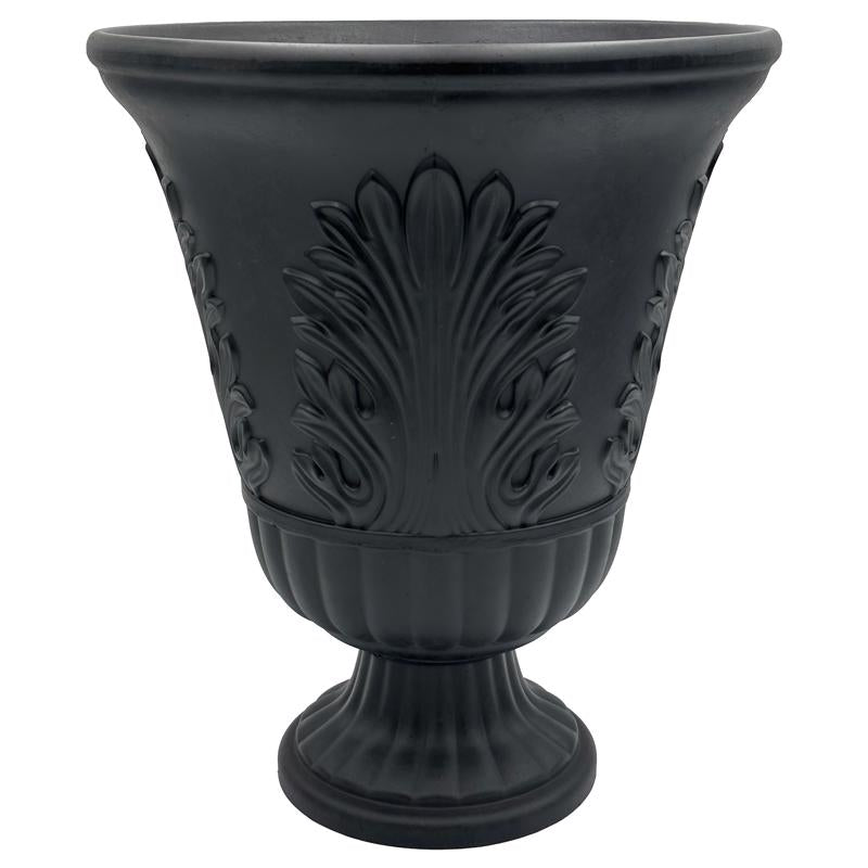 URN PLNTR LARISA BLK 16"