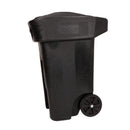 Toter Bear Tough 64 gal Black Polyethylene Wheeled Garbage Can Lid Included Animal Proof/Animal Resi