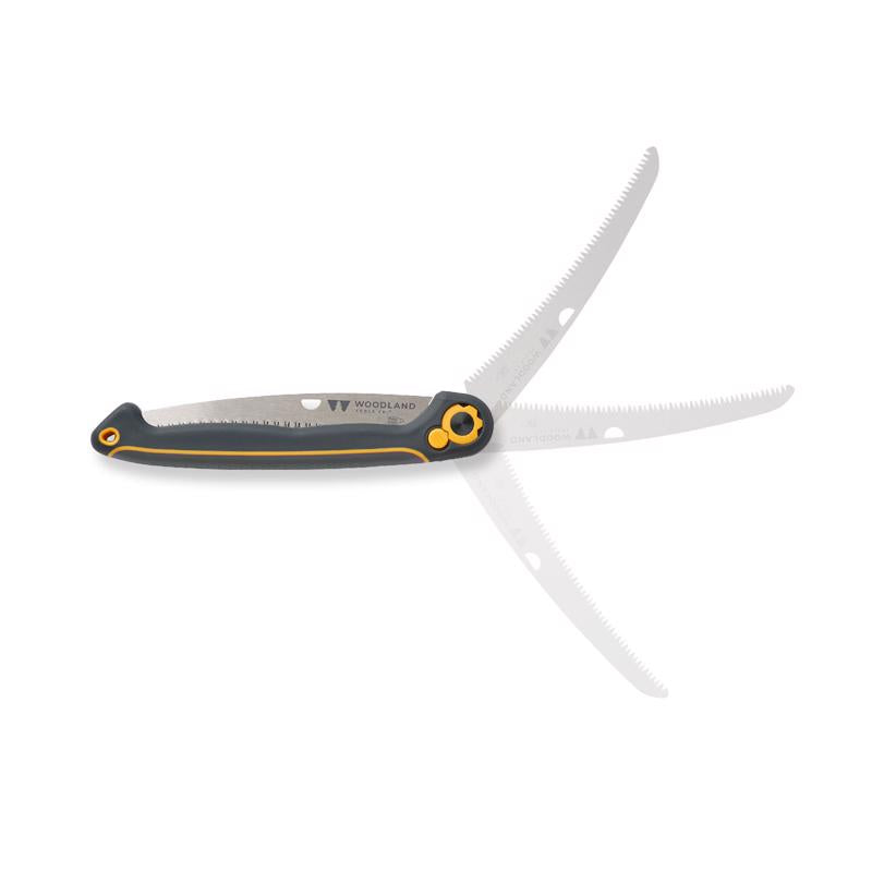 WOODLAND TOOLS Duralight 11.8 in. High Carbon Steel Serrated Folding Pruning Saw