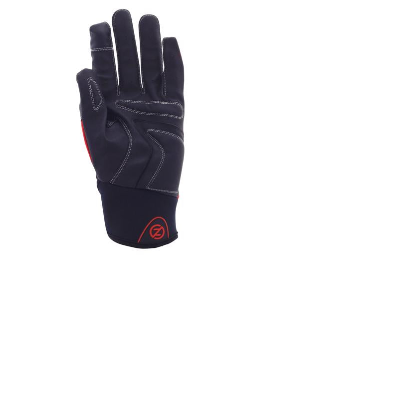 Zero Friction Men's Work Gloves Black/Red One Size Fits Most 1 pair