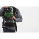 Hooyman Chest Mount Spreader For Fertilizer/Ice Melt/Seed 35 lb