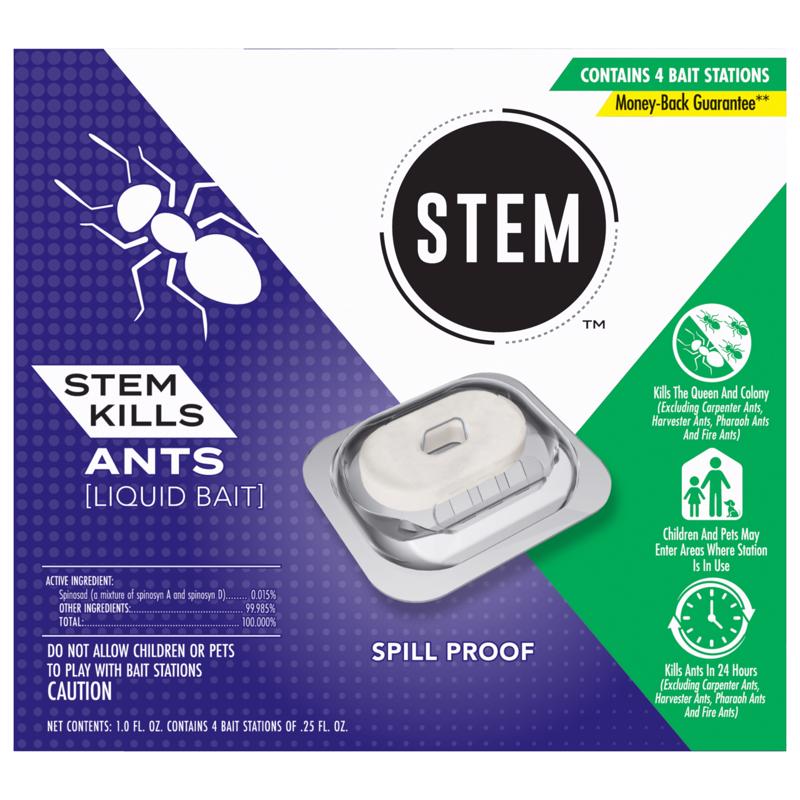 STEM Liquid Ant Baits for Indoor Use Spill Proof Bait Stations 12 Pack