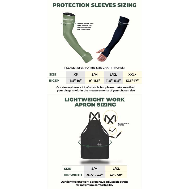 Farmers Defense L/XL Polyester/Spandex Save the Bee's Multicolored Protection Sleeves