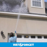 Wet & Forget Outdoor Moss, Mold, Mildew, & Algae Stain Remover Multi-Surface Cleaner, Xtreme Reach Hose End with New & Improved Nozzle, 48 Fluid Ounces