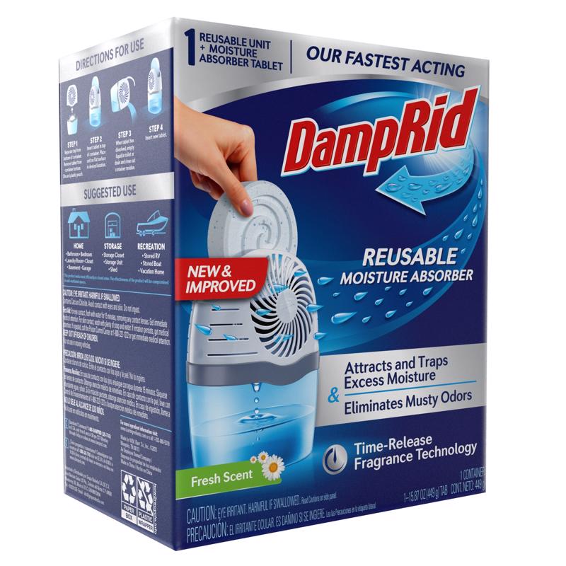 DampRid Moisture Absorber and Odor Eliminator Fresh Scent 1 pk