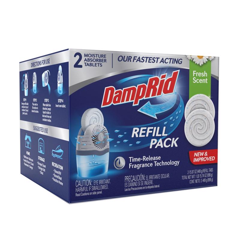 Damp Rid Moisture Absorber Refill Fresh Scent 2 pk