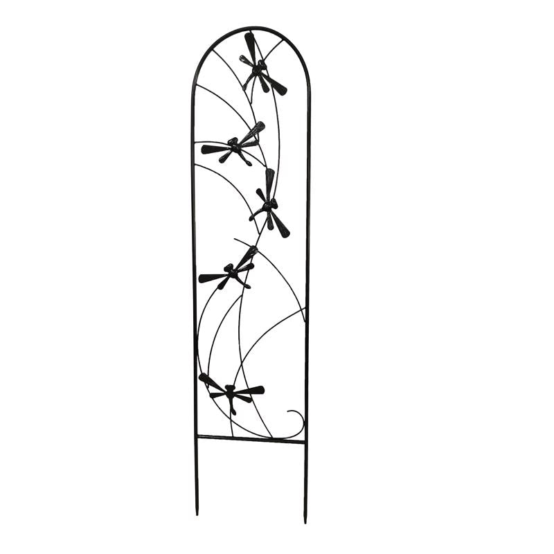 POT TRELLIS STL BLK 40"