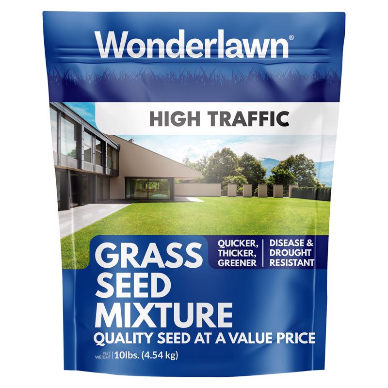 Wonderlawn High Traffic Mixed Sun or Shade Grass Seed 10 lb