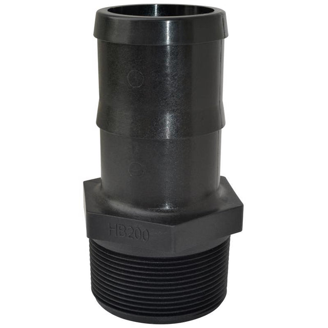 STRGHT ADPTR BLACK 1"