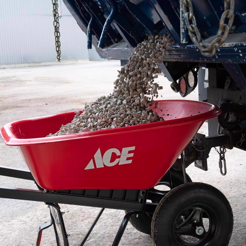 ACE HDPE Wheelbarrow 6 cu ft