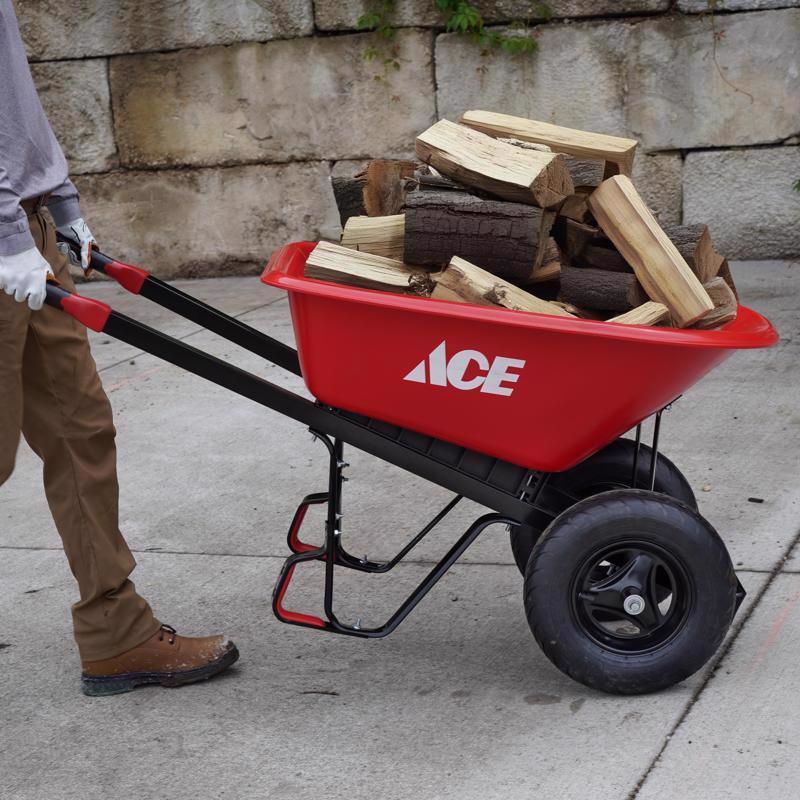 ACE HDPE Wheelbarrow 6 cu ft