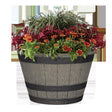 PLNTR WHSKY BRL OAK 19"