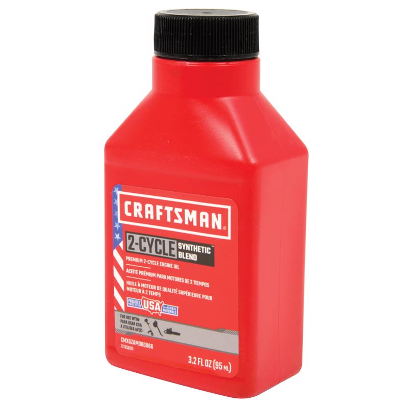 Craftsman Ethanol-Free 2-Cycle 40:1 Synthetic Blend Engine Oil 3.2 fl. oz.