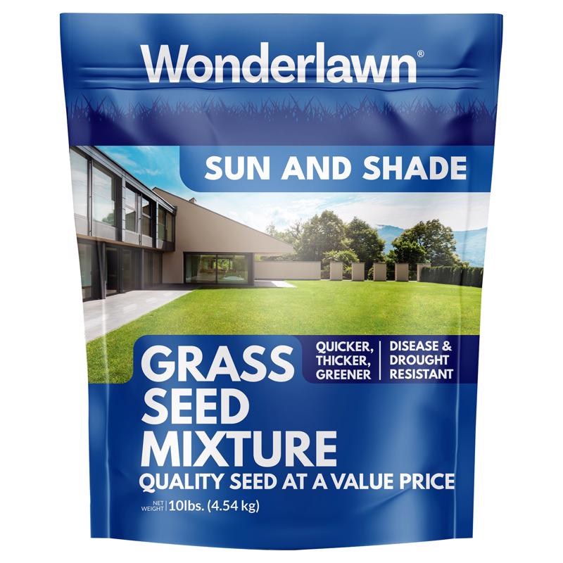 Wonderlawn Mixed Sun or Shade Grass Seed 10 lb