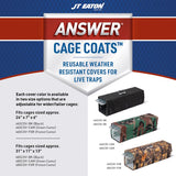JT Eaton Answer Large Live Catch Animal Trap Cover For Cats and Raccoons 1 pk