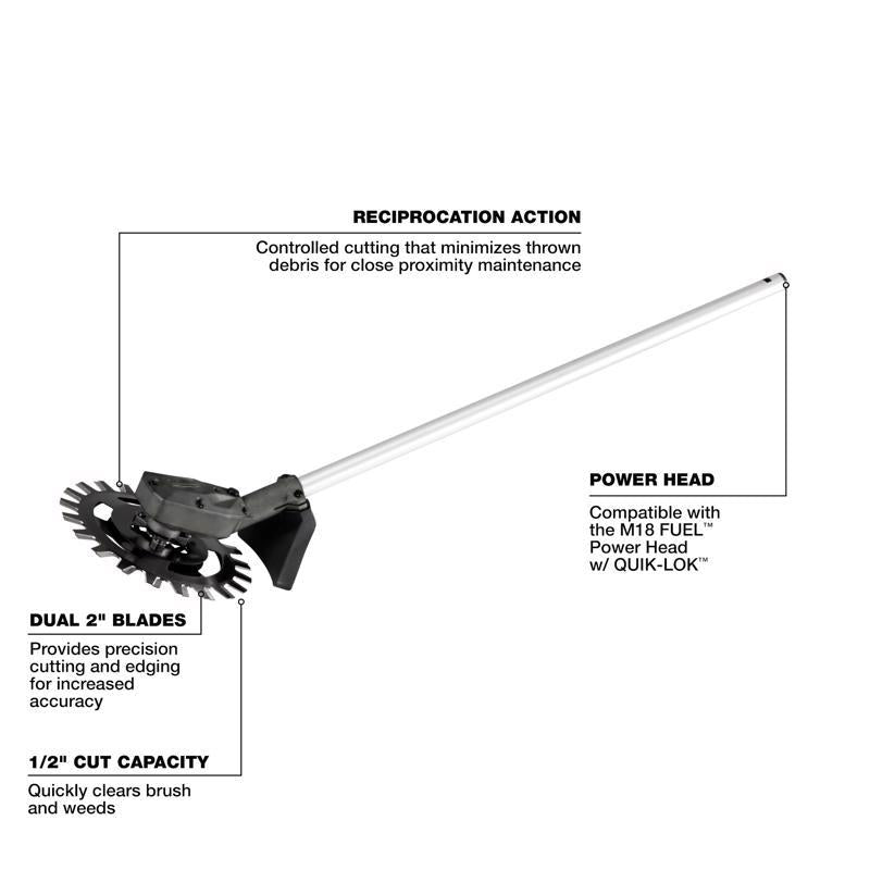 Milwaukee M18 Fuel 38 in. L Reciprocator Attachment