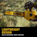 DeWalt DCCS621B 12 in. 20 V Battery Chainsaw Tool Only