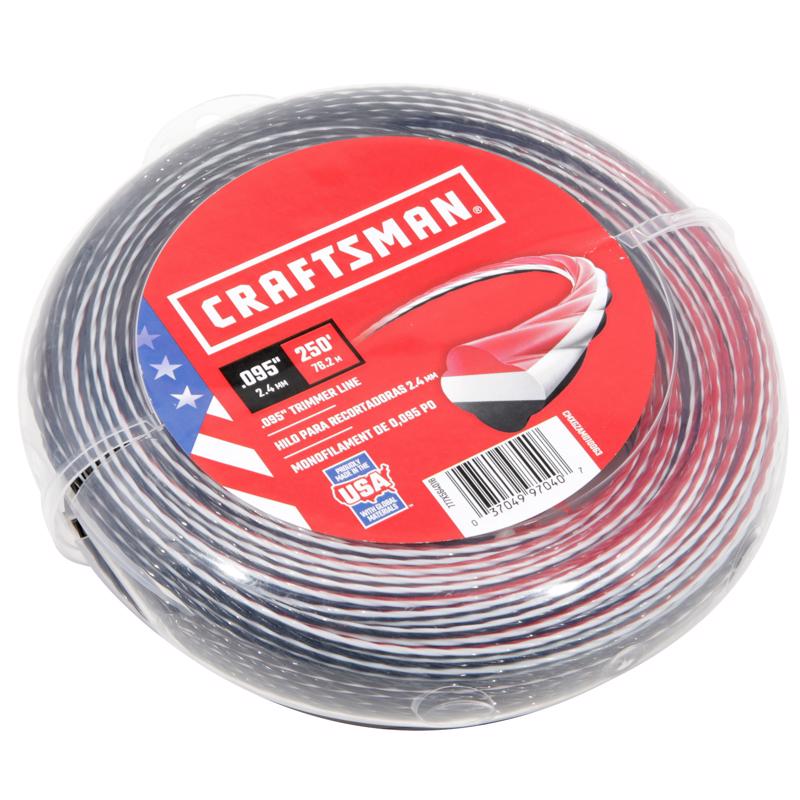 Craftsman Professional Grade .095 in. D X 250 ft. L Trimmer Line