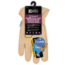 GLOVS LND LTHR WMN TAN M