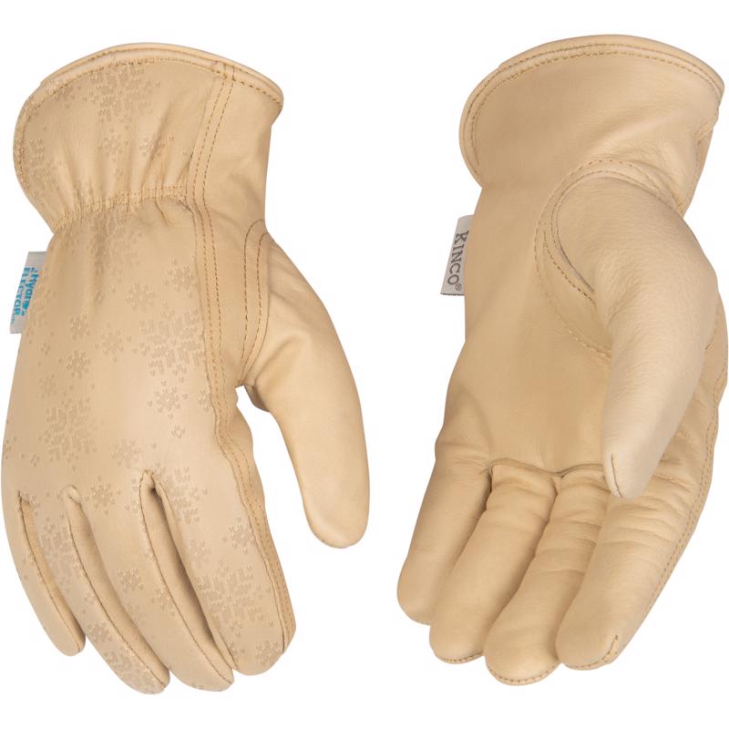 Kinco HydroFlector M Cowhide Leather Lined Tan Gloves