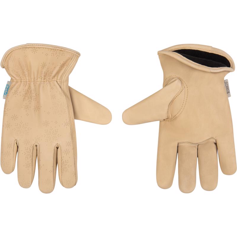 Kinco HydroFlector M Cowhide Leather Lined Tan Gloves