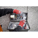 Milwaukee Men's Outdoor Dipped Gloves Black/Red XL 1 pair