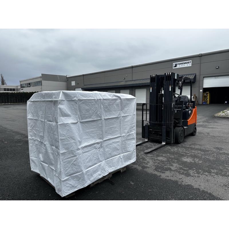 PALLT CVR TARP WHT 4'X5'