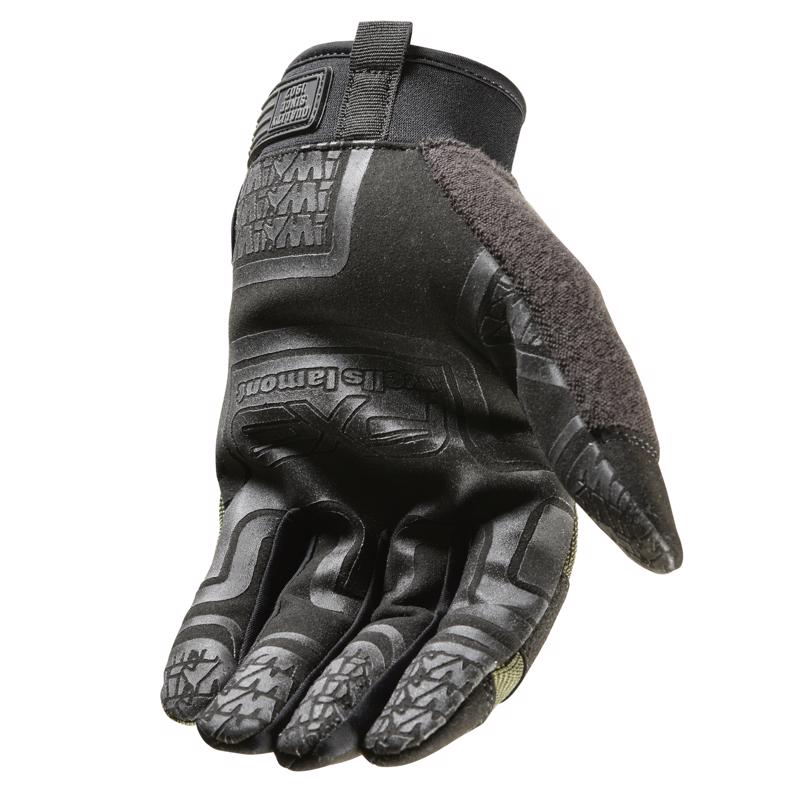 Wells Lamont FX3 Men's Indoor/Outdoor Work Gloves Black/Gray/Green XL 1 pair