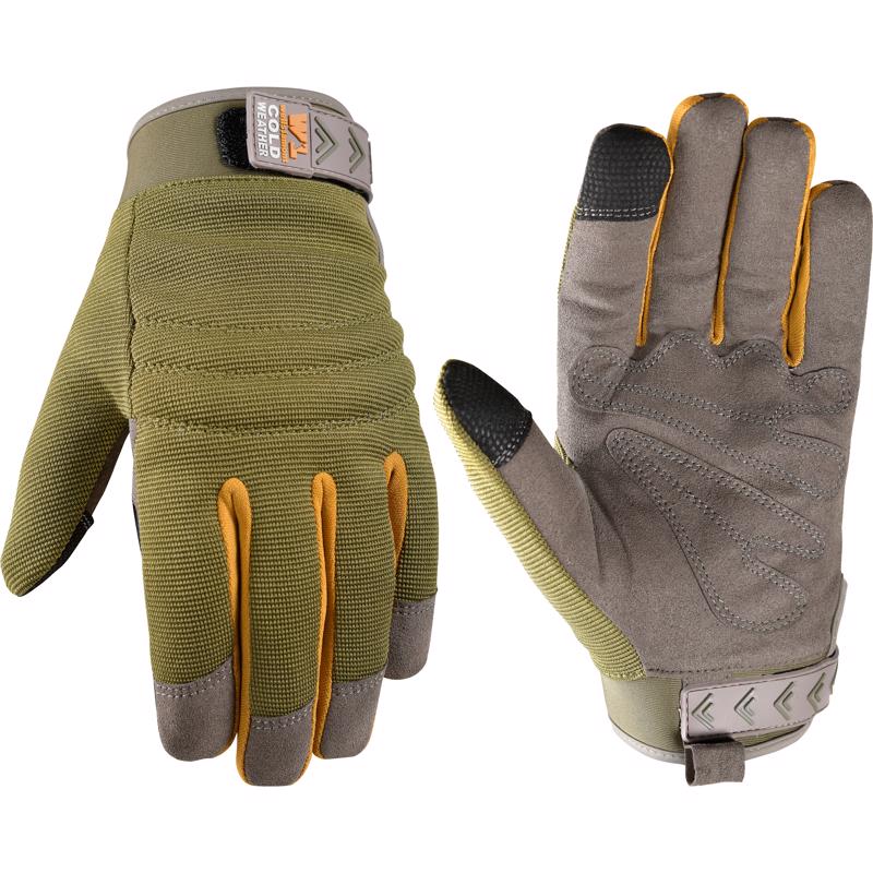 Wells Lamont Women's Outdoor Winter Work Gloves Olive S 1 pair