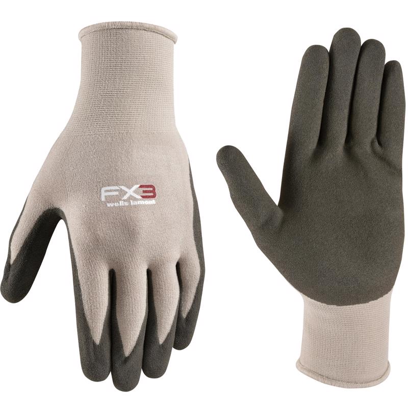 Wells Lamont FX3 Men's Outdoor Work Gloves Black/Tan XL 1 pk