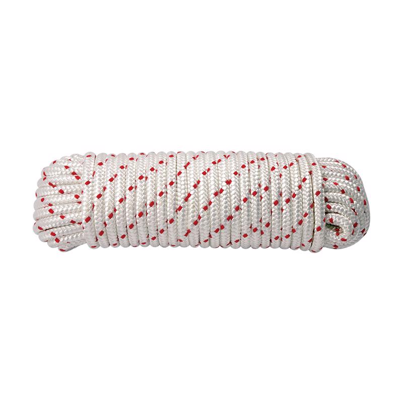 Koch Industries 5/16 in. D X 50 ft. L White Diamond Braided Polyester Rope