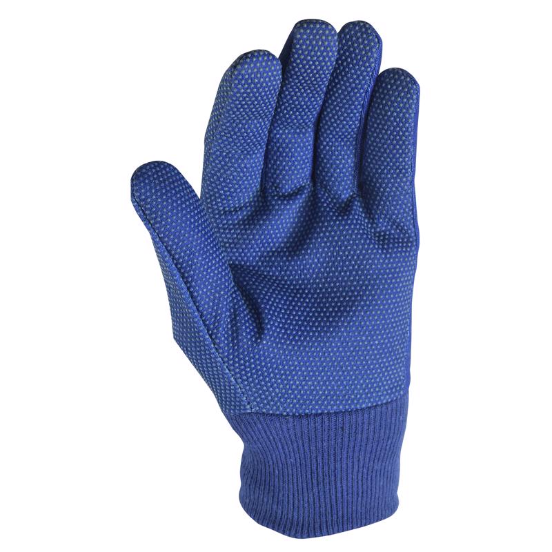 Wells Lamont Women's Indoor/Outdoor Jersey Work Gloves Blue M 2 pk