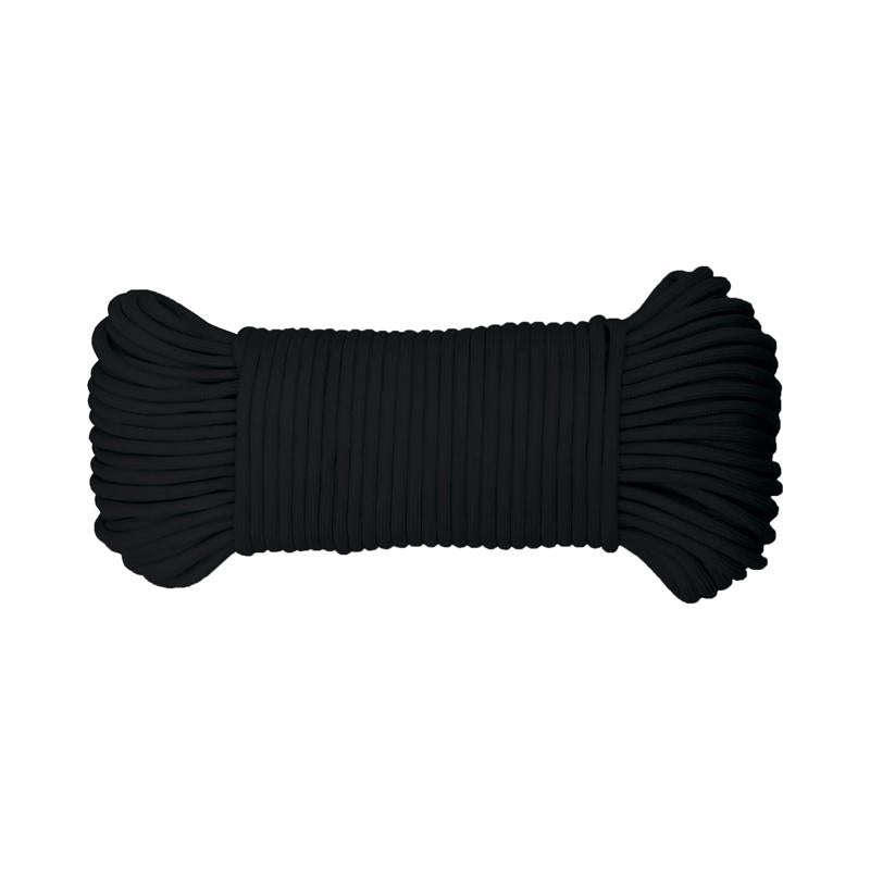 PARACORD PLYSTR BLK 100'
