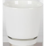 PLNTR CRMC WHT 8"