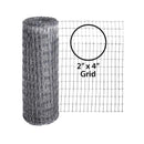 Origin Point 48 in. H X 100 ft. L Galvanized Steel Horse Fence Silver