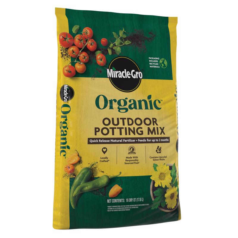 Miracle-Gro Organic Organic All Purpose Potting Mix 16 qt