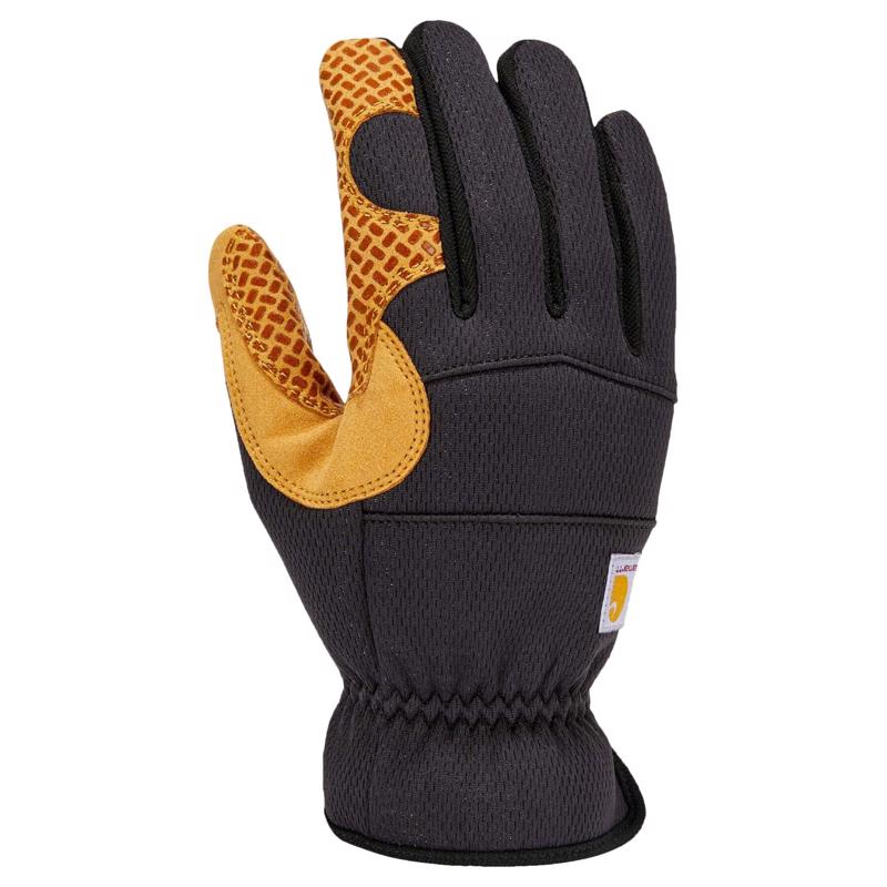 GRIP GLVS MEN BLK/YLW XL